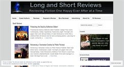 Desktop Screenshot of longandshortreviews.com